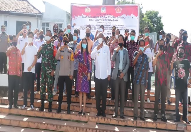 Forkopimda Kabupaten Toba Gelar Deklarasi Pilkada Damai