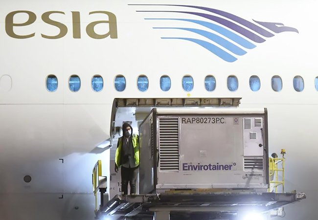 Akhirnya, Vaksin Virus COVID-19 Tiba di Indonesia