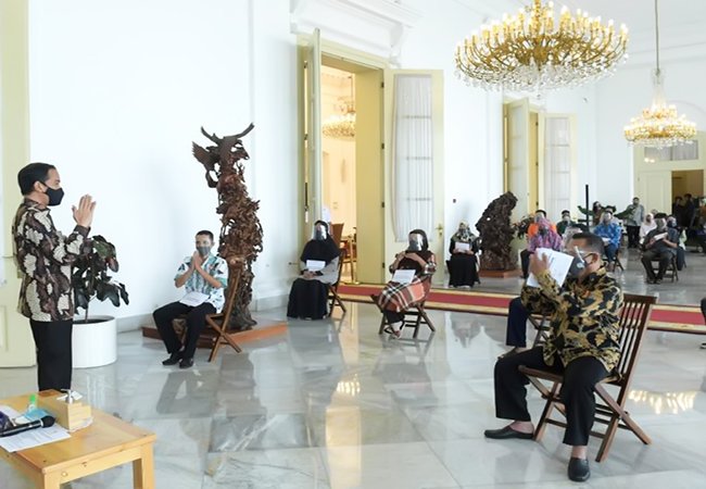 Untuk Kekebalan Komunitas, Presiden Ajak Masyarakat Ikut Vaksinasi