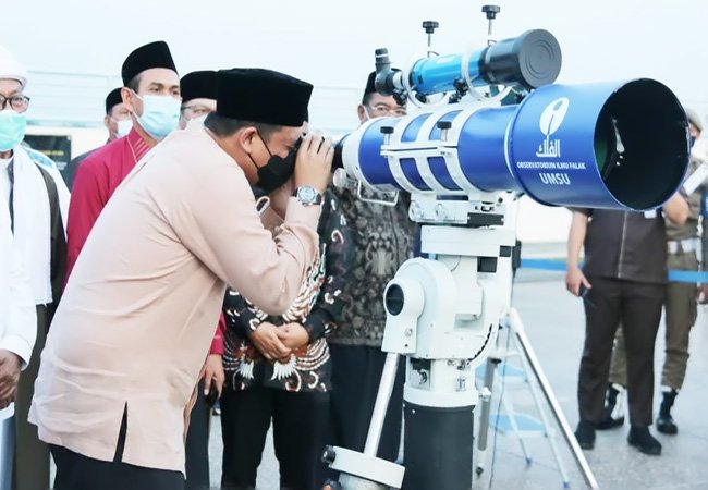 Wali Kota Medan Pantau Rukyatul Hilal Penentuan Awal Ramadhan 1442H