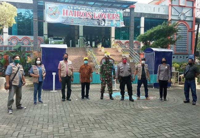 Mantap! Hairos Water Park Perketat Prokes dan Batasi Pengunjung