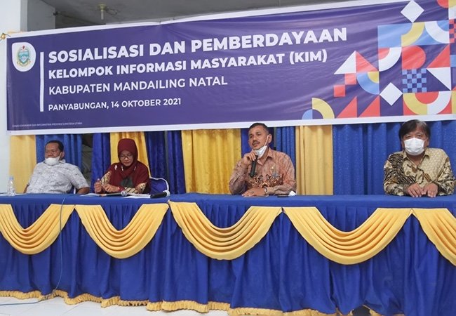 Diskominfo Sumut Dorong Terbentuknya KIM di Madina