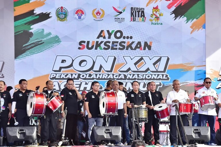 Launching PON XXI/2024, Edy Rahmayadi Ajak Seluruh Rakyat Sumut Tuan Rumah yang Baik  