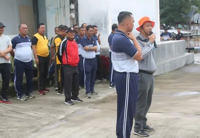 Sukseskan F1 PowerBoat, Pemkab Dairi Melaksanakan Gotong-Royong di Pinggiran Danau Toba