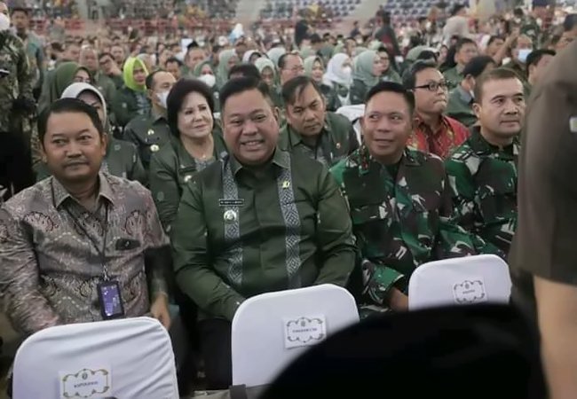 Hadiri HPN 2023, Bupati Eddy Berutu: Media Arus Utama Harus Didukung