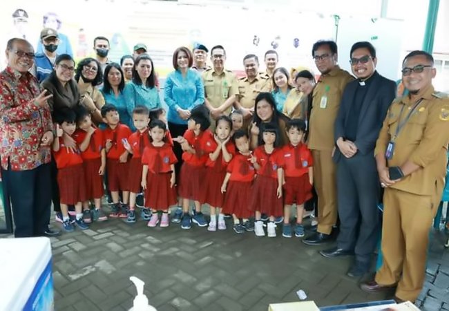 Ketua PKK Dairi Ajak Sukseskan Pekan Imunisasi Untuk Indonesia Tangguh