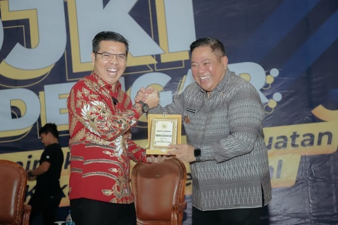 Penguatan Pelayanan Publik Kekayaan Intelektual, Bupati Eddy Berutu: Segera Lindungi Kekayaan Intelektual Anda