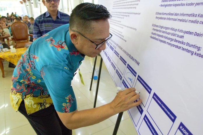 Rembuk Stunting Kabupaten, Bupati Dairi Sebut Tanggung Jawab Lintas Sektor