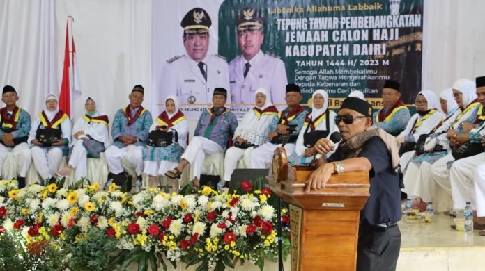 21 Orang Jemaah Calon Haji Dairi Siap Berangkat ke Tanah Suci Makkah