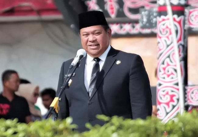 Bupati-upacara Harkitnas ke -115, Bupati Eddy Berutu Sebut Momentum Bangkit Pasca Pandemi