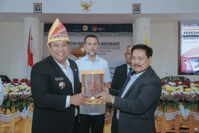 Kepala Perpusnas Syarif Bando, Puji Bupati Dairi Punya Komitmen Cerdaskan Kehidupan Anak Bangsa
