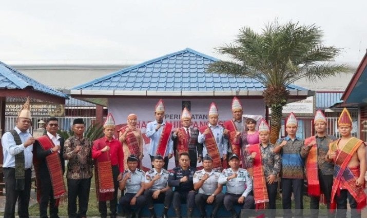 Nimrot Sihotang jadi Inspektur Upacara Hari Lahir Pancasila Tahun 2023 di Rutan Kelas 1 Medan
