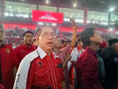 Wong Chun Sen turut Menyambut Kedatangan Ganjar Pranowo di Kantor DPD PDI Perjuangan Sumut