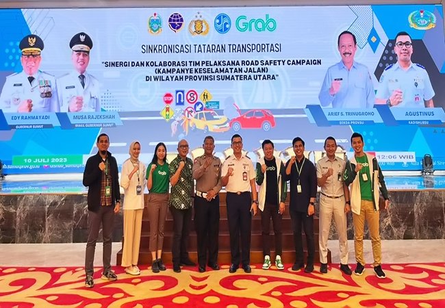 Dishub Sumut Kampanye Keselamatan Jalan Menekan Kecelakaan Lalu Lintas