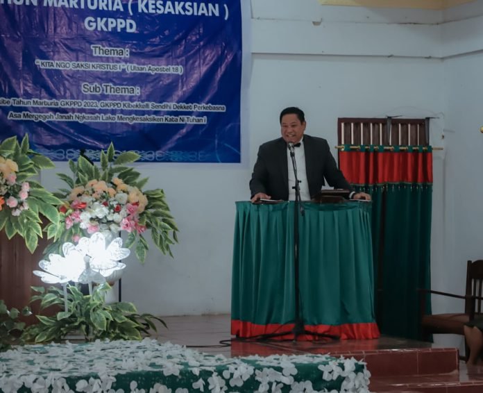 Festival Koor Kaum Ibu Se-GKPPD, Eddy Berutu: Semoga Jadi Panutan Kaum Ibu Indonesia