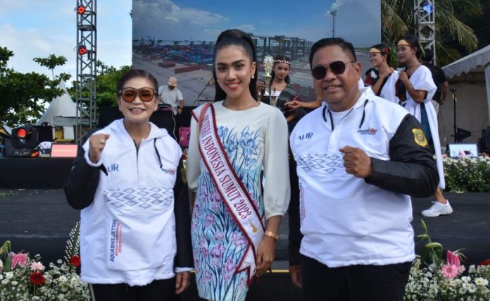 Pertama Kali Kunjungi Dairi, Putri Indonesia Tabitha Napitupulu Ajak Kolaborasi UMKM Dairi