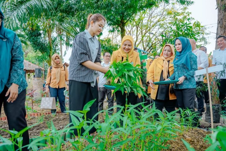 Ny Kahiyang Ayu Apresiasi Inovasi yang Dilakukan Kelurahan Pulo Brayan Bengkel Baru