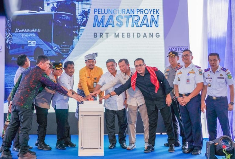Luncurkan Mastran BRT Mebidang, Bobby Nasution: Hadirkan Moda Transportasi Andal, Nyaman Atasi Kemacetan