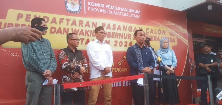 Mulai 27 – 29 Agustus 2024, KPU Sumut Siap Menerima Pendaftaran Calon Gubernur/Wakil Gubernur Sumatera Utara