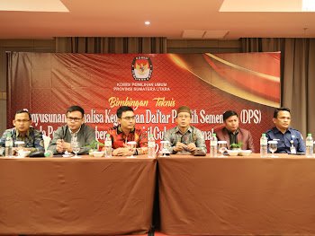 KPU Provinsi Sumut Tetapkan DPS di Pilkada Serentak 2024 Jadi 10,813,825 Pemilih