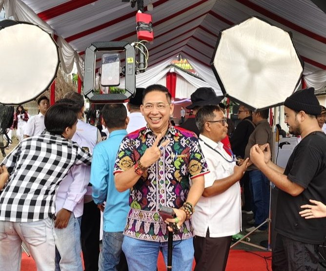Ketua DPRD Medan Sementara Dukung KPU Medan Mendeklarasikan Kampanye Damai