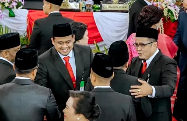 Pelantikan Anggota DPRD Kota Medan 2024 – 2029 Dihadiri Bobby Nasution