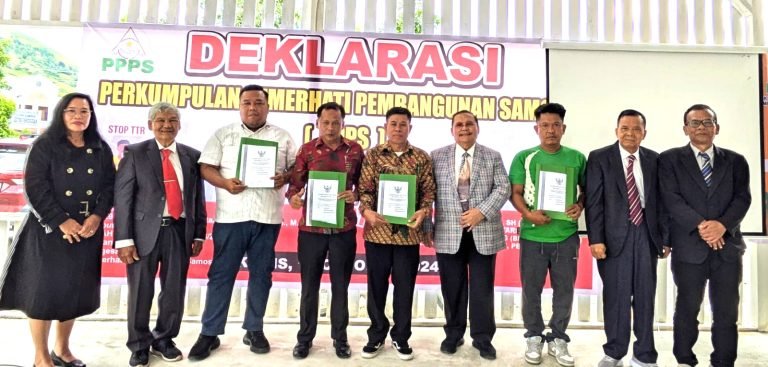Deklarasi P3S, Antonius Sitanggang: Langkah Baru Samosir “No Money Politic”