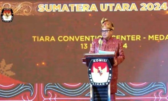 Ketua KPU Sumut Buka Debat Publik Ketiga Pilkada Gubernur dan Wakil Gubernur Sumatera Utara