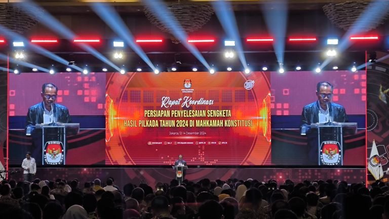 KPU Medan Hadiri Rakornas Persiapan Penetapan Paslon Terpilih pada Pilkada Serentak Tahun 2024