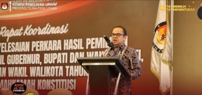 KPU Sumut Gelar Rakor Persiapan Penyelesaian Perkara Hasil Pilkada Serentak 2024