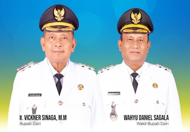 Bupati dan Wabup Dairi Terpilih Hari Ini Resmi Dilantik