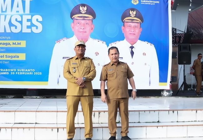 Pimpin Apel Gabungan, Wahyu Sagala Tekankan ASN Utamakan Kepentingan Masyarakat
