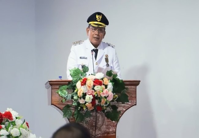 Pidato Perdana, Bupati Dairi Sampaikan Visi dan Misi Pemkab Dairi 2025-2030