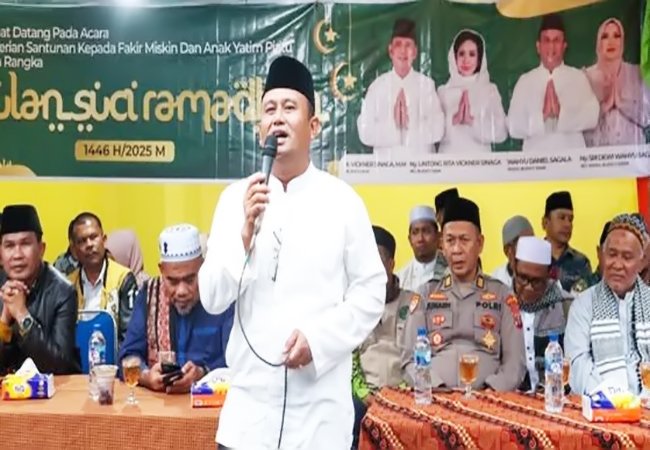 Safari Ramadhan Hari ke 13, Wabup Dairi Ajak Masyarakat Waspada Cuaca Ekstrem