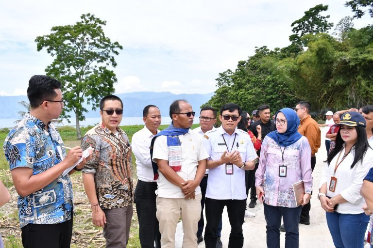Wakil Bupati Samosir Terima Kunjungan Tim Bappenas dan Kedutaan Inggris, Bahas Implementasi Solar Power Water Pump