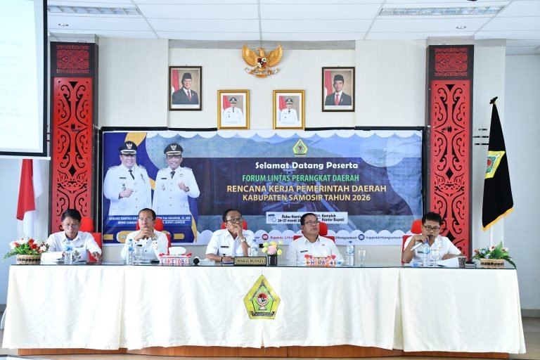Susun RKPD 2026, Pemkab. Samosir Gelar Forum Lintas Perangkat Daerah