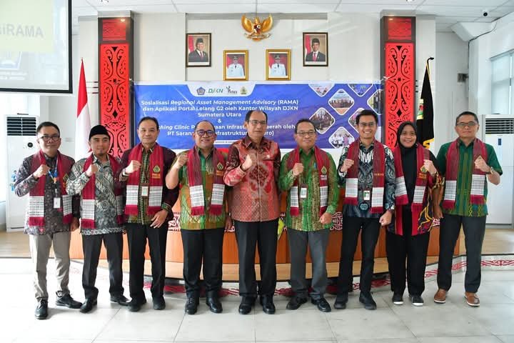 Bupati Samosir Buka Sosialisasi Regional Asset Management Advisory yang Diselenggarakan DJKN Kanwil Sumut