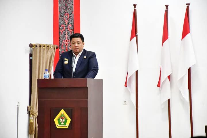 HUT Samosir ke-21, Ini Pidato Bupati Samosir di Rapat Paripurna Istimewa