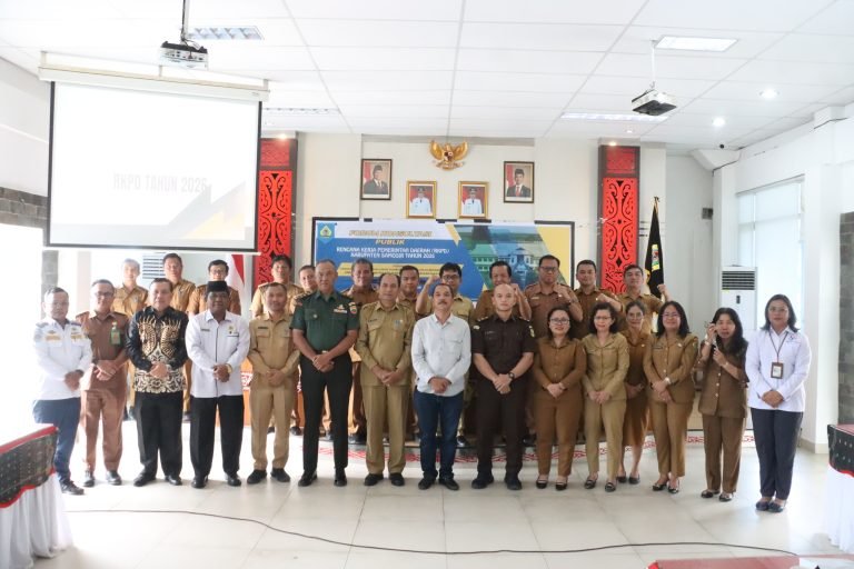 Pemkab Samosir Gelar Forum Konsultasi Publik RKPD Tahun 2026
