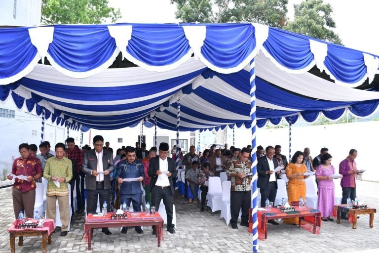 Wabup Ariston Tua Sidauruk dan Keluarga Resmi Tempati Rumah Dinas
