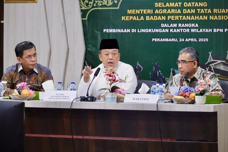 Nusron Tegaskan Agar Penyelesaian HGU Dan Pemetaan Tanah Jadi Prioritas