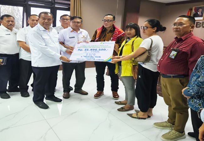 Kakanwil BPJS Ketenagakerjaan Sumbagut dan Bupati Karo Galang Sinergi Peningkatan UCJ