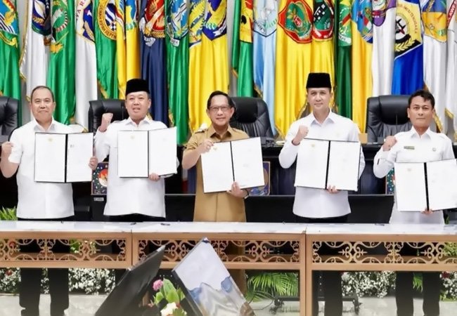 Lima Kementerian/Lembaga Perkuat Sinergi Tata Kelola Pertanahan dan Tata Ruang