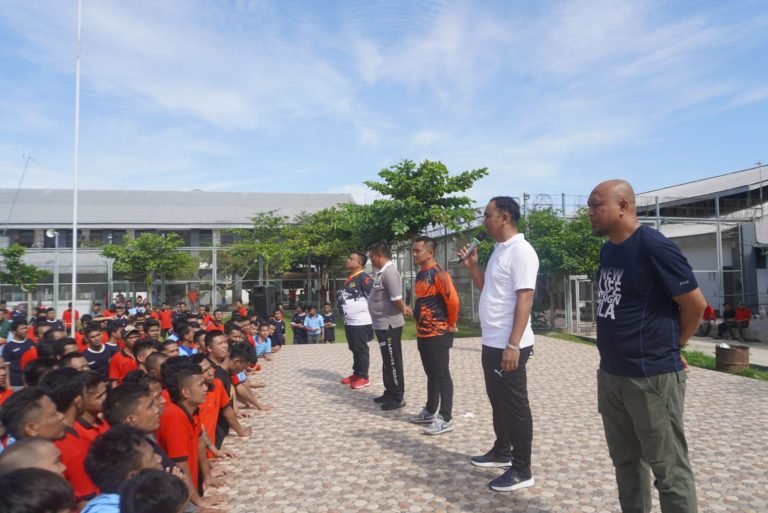 Lapas Narkotika Langkat Berikan Pengarahan Kepada Seluruh Warga Binaan
