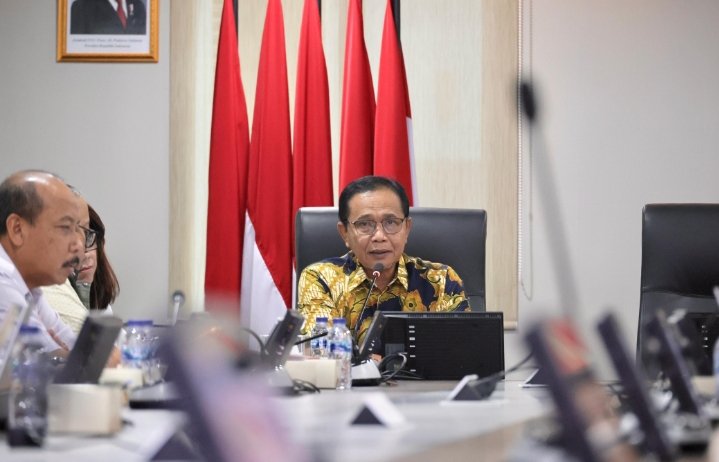 Sekjen Kementerian ATR/BPN Buka Rapat Evaluasi Proyek ILASP, Soroti Efisiensi dan Akuntabilitas Anggaran