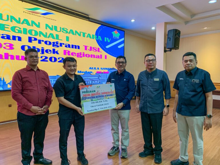 PTPN IV Regional I Salurkan Bantuan TJSL Rp5,38 Miliar untuk 503 Objek di Sumatera Utara