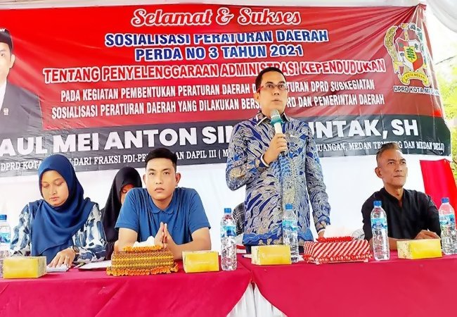Ketua Komisi IV DPRD Medan Imbau Warga Segera Perbaiki Dokumen Kependudukan yang Bermasalah