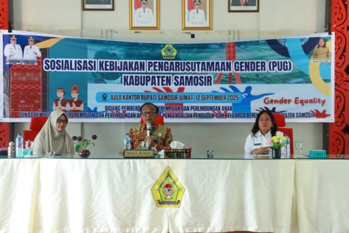 Pemkab Samosir Dorong Kesetaraan Gender Lewat Sosialisasi Pengarusutamaan Gender
