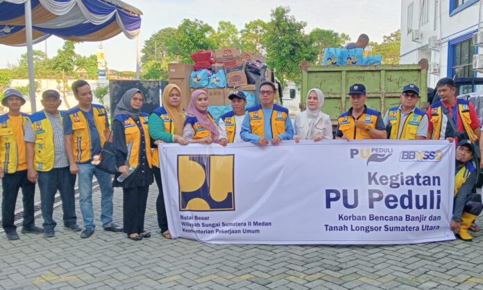 Respons Cepat BBWS Sumatera II: Banjir Melanda, Bantuan Langsung Digulirkan ke Warga Medan