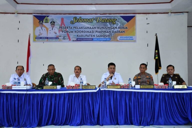 Jelang Nataru, Bupati Samosir Instruksikan Antisipasi Menyeluruh dan Penguatan Kesiapsiagaan